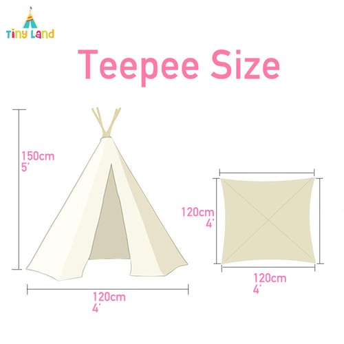 tiny land indian teepee